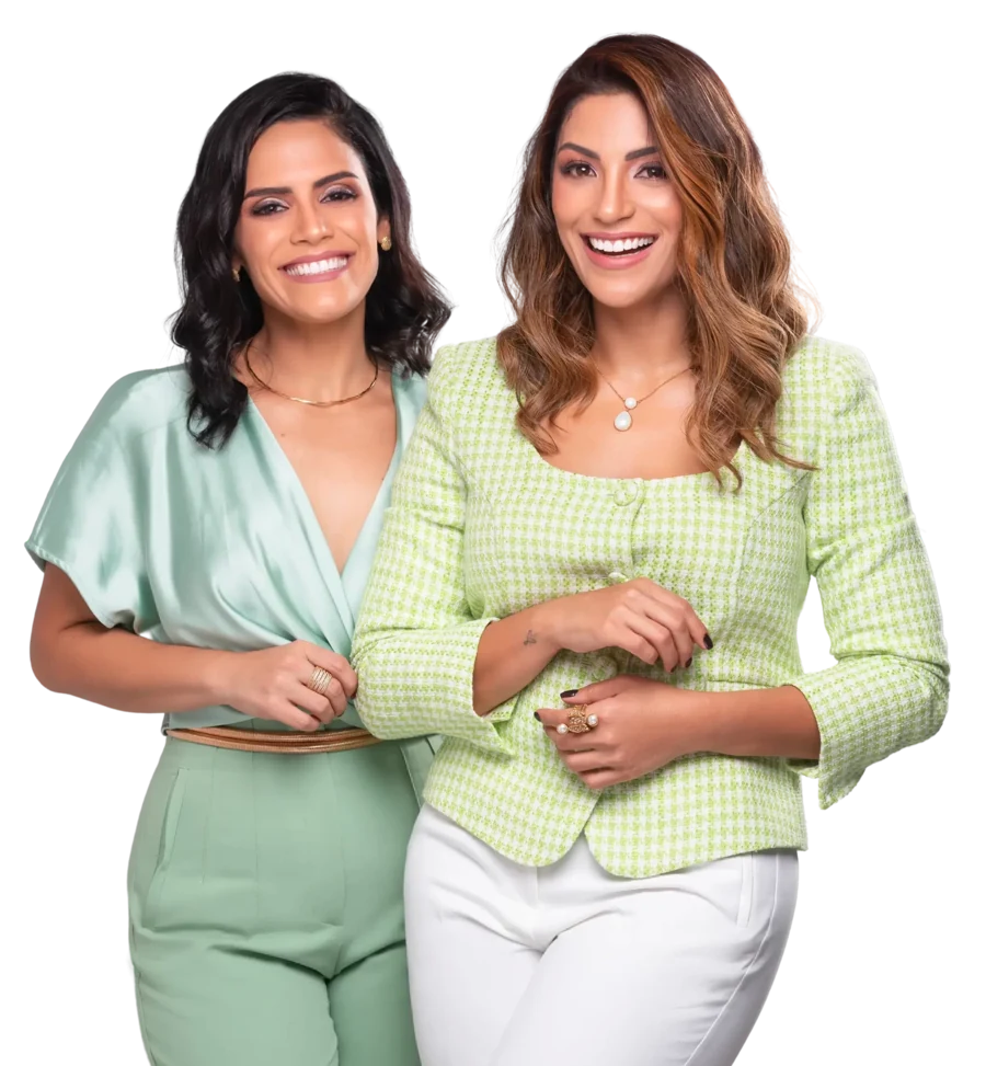 Bruna e Brenna Costa, fundadoras da Scont Soluções Contábeis